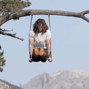 Monkii Bars are fun as hell—but all that primate whimsy doesn’t detract from the suspension system’s impressive ability to turn the outdoors into your full-service bodywork gym.