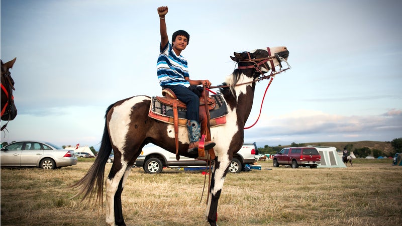 The conflict over the Dakota Access oil pipeline has evoked America’s ugly racial past—and present.