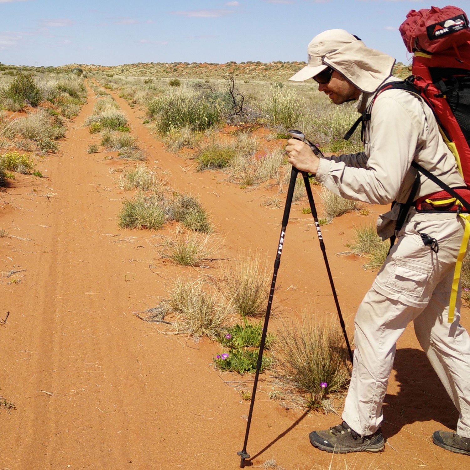 Belgian Backpacker Louis-Philippe Loncke Hikes the World's Hardest Deserts