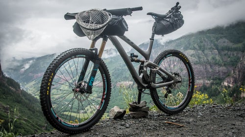 My setup: The Yeti Cycles SB5.5C outfitted with ENVE wheels and Maxxis tires was my weapon of choice for this trip. The Revelate Designs handlebar bag carried my ultralight Big Agnes tent, sleeping bag, and pad, in addition to my stove, fuel, and cookpot. My Redington Rod was also strapped to the bar for the duration of our journey. In the seat bag I carried my food, fishing supplies, and Bedrock Sandals. On my back I carried clothes and camera equipment.