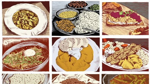 Athletes don't subsist on nut butter and granola alone. We asked a few about their favorite hometown fuel.