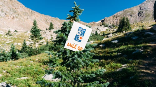 Mile markers, combined with checkpoints every few miles, ensured that hikers knew where they were for the most part. The hike started with eight miles first day, followed by an easy four-mile day and six miles the final day.