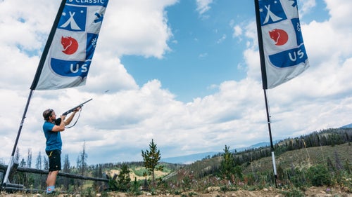 In traditional Colorado fashion, a shotgun start initiated the hike.
