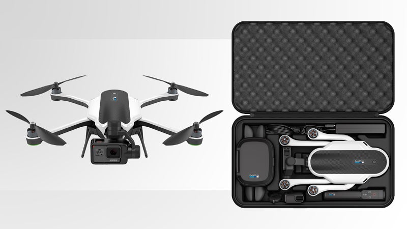 The GoPro Karma and included backpack.