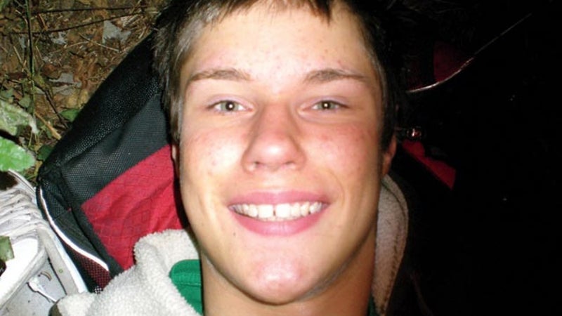 Self-portrait of Colton Harris-Moore in 2008.