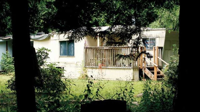 Colt's home on Camano Island, Washington.