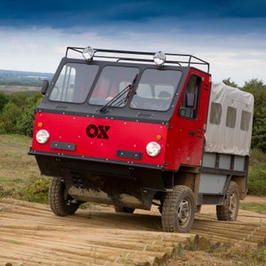 This cinder block on wheels can go just about anywhere.