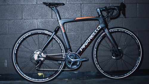This is how Italians do dirt, apparently, and it is something of a Frankenbike, albeit a beautiful one. The Gan GR-S has similar shaping and styling to Pinarello鈥檚 Tour-winning Dogmas, but it gets a longer wheelbase and chain stays, a higher bottom bracket, a taller, slacker head tube, and additional fork offset, all of which makes for steadier handling on mixed terrain. There鈥檚 thru axles, disc brakes, clearance for up to 38c tires, and even fender mounts. And that can at the junction of the seat tube and stays? It鈥檚 an elastomer rear damper that provides 12mm of cushion. (I assume it鈥檚 a little better than the 1990s era MTB variety.) With Ultegra, the Gan GR-S will go for $5,250.