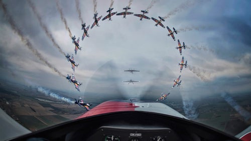 Sequence category winner by Daniel Vojt臎ch
Vojt臎ch stitched together this image of the Flying Bulls, Red Bull鈥檚 team of pilots. 鈥淲e had an air to air photoshoot and I knew it would be great for a sequence,鈥 Vojt臎ch says. 鈥淎n airplane is the only place from where you can see something like this.鈥