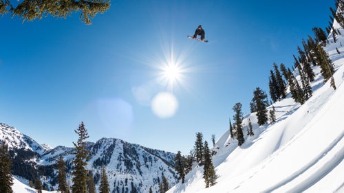 鈥淩ice airs one out over the perfect gulley gap in a session that became pretty iconic as the opening of the film. This shot was taken from where Wheeler was posted up in his green ghillie suit to blend into the tree he was shooting from. It was typical Rice, just pushing and pushing, hiking back up, wrecking, then hiking up again until he stomped the trick. It鈥檚 the shot in the film where Rice flies over the slo-mo Phantom 4K, and it鈥檚 just an amazing shot.鈥