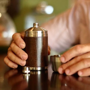 This flask also makes for perfect shot glass.