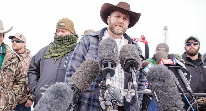 Rancher and anti-government activist Ammon Bundy initiated the armed occupation of the Malheur National Wildlife Refuge. He is the son of Cliven Bundy, who began a standoff with the Bureau of Land Management over unpaid grazing fees.