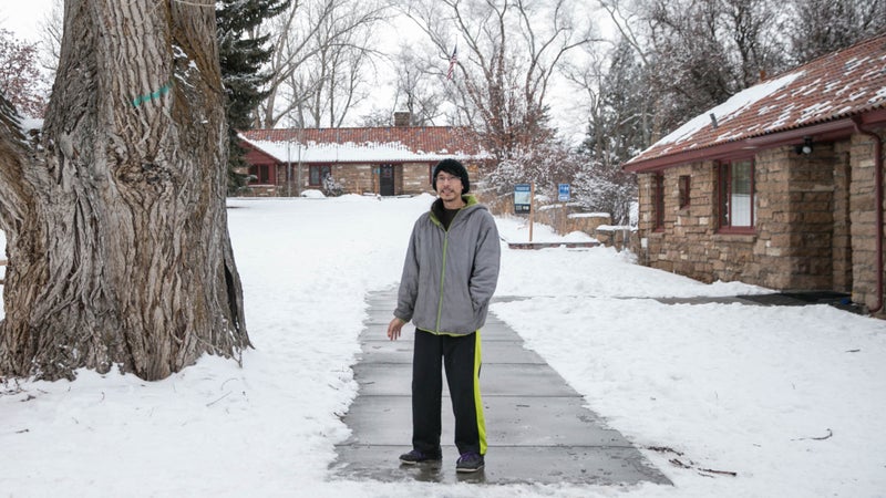 David Fry in Burns, Oregon, in January 2016.