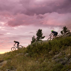 Mountain biking the Harlow Lake area near Marquette, Michigan, where the Fresh Coast Film Festival takes place next weekend.