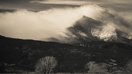 The most visibly prominent peak in Colorado's front range, Longs is visible from the state's major population centers, drawing climbers in.