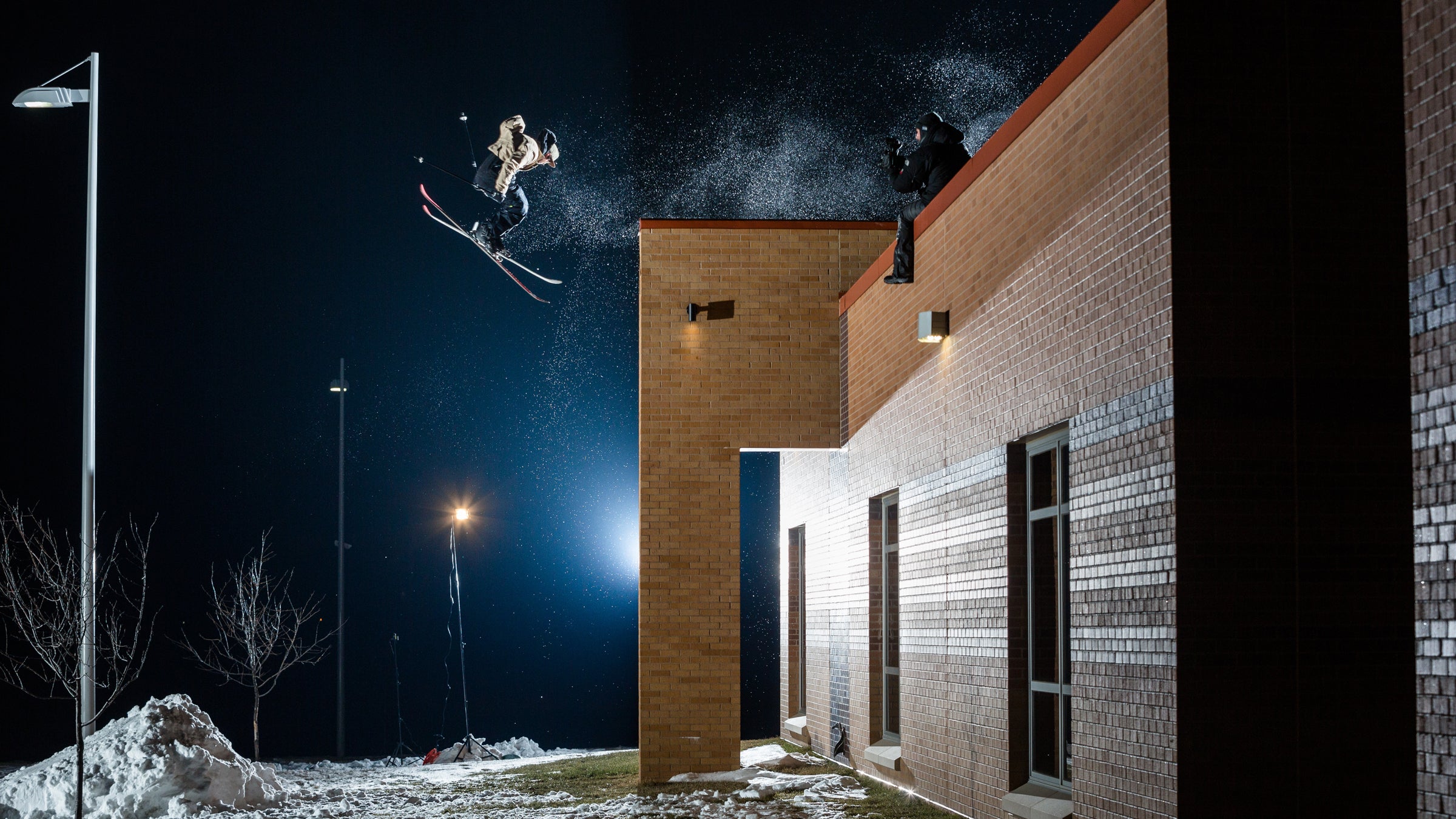 Once you remove the boundaries of where one can ski, the only limits are your imagination and a little gumption.