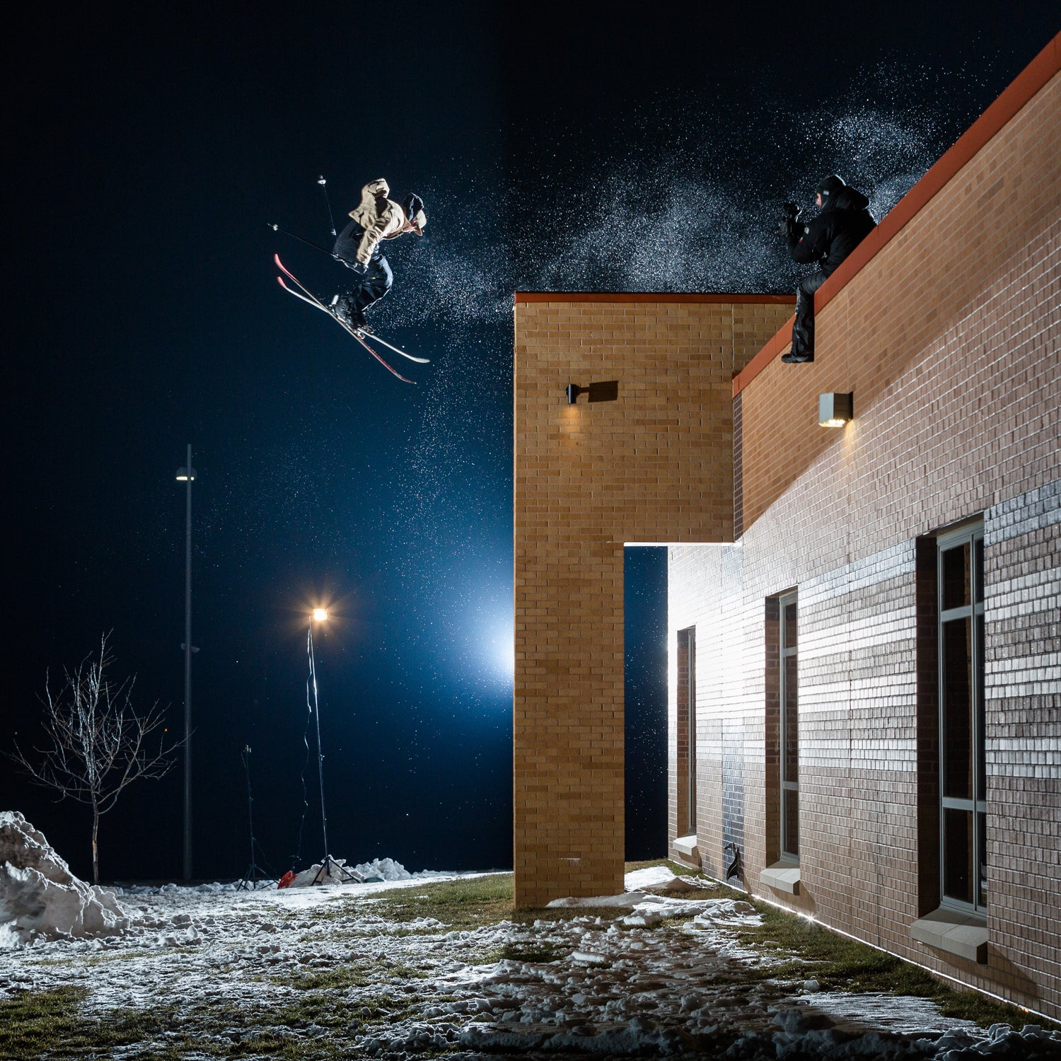 Once you remove the boundaries of where one can ski, the only limits are your imagination and a little gumption.
