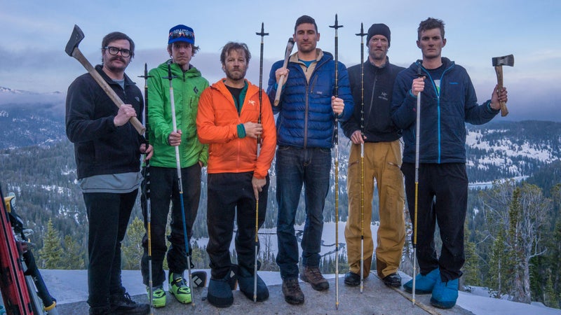 Thomas Laakso (third from left) doing field work in Utah.