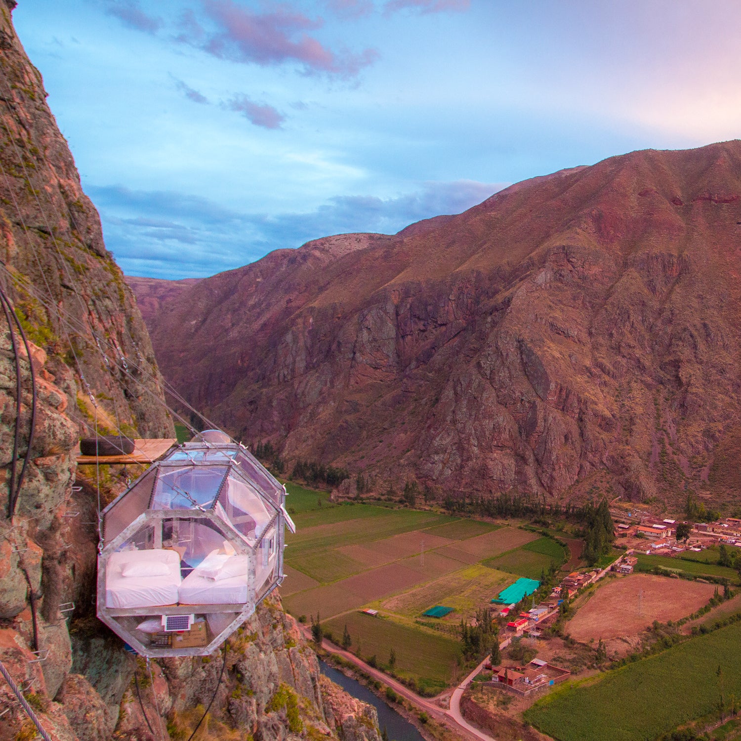 Not a bad place to...hang out.