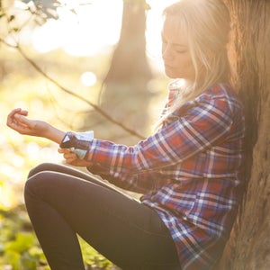 Flannel tailored for women.