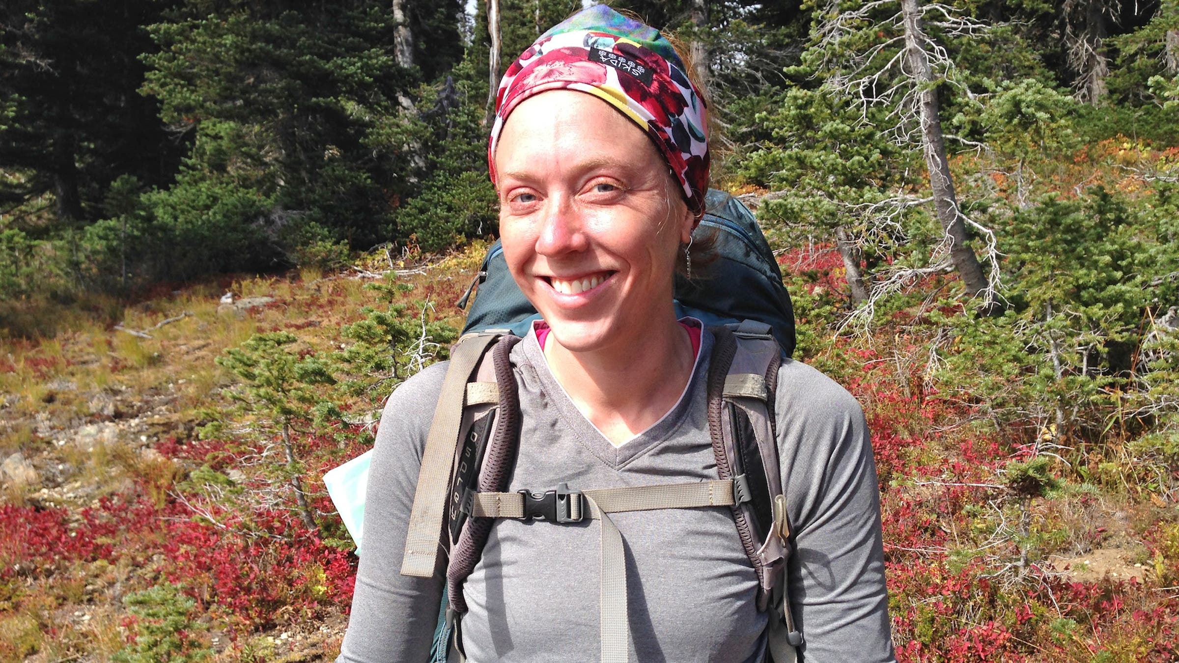 Emily Ketty, 30
<p>Trail Name: Pancakes</p>
<p>Lake Placid, New York</p>
<p>“I’m stronger than I think. I love to eat: Corn Nuts, Twizzlers red vines—all junk. I still love Knorr sides. Cous-cous forever. Pop-Tarts need some sort of container though. They crumble too easily in the foil wrapper. I’ll still continue to eat them but they’d be better if they were in one piece.”</p>