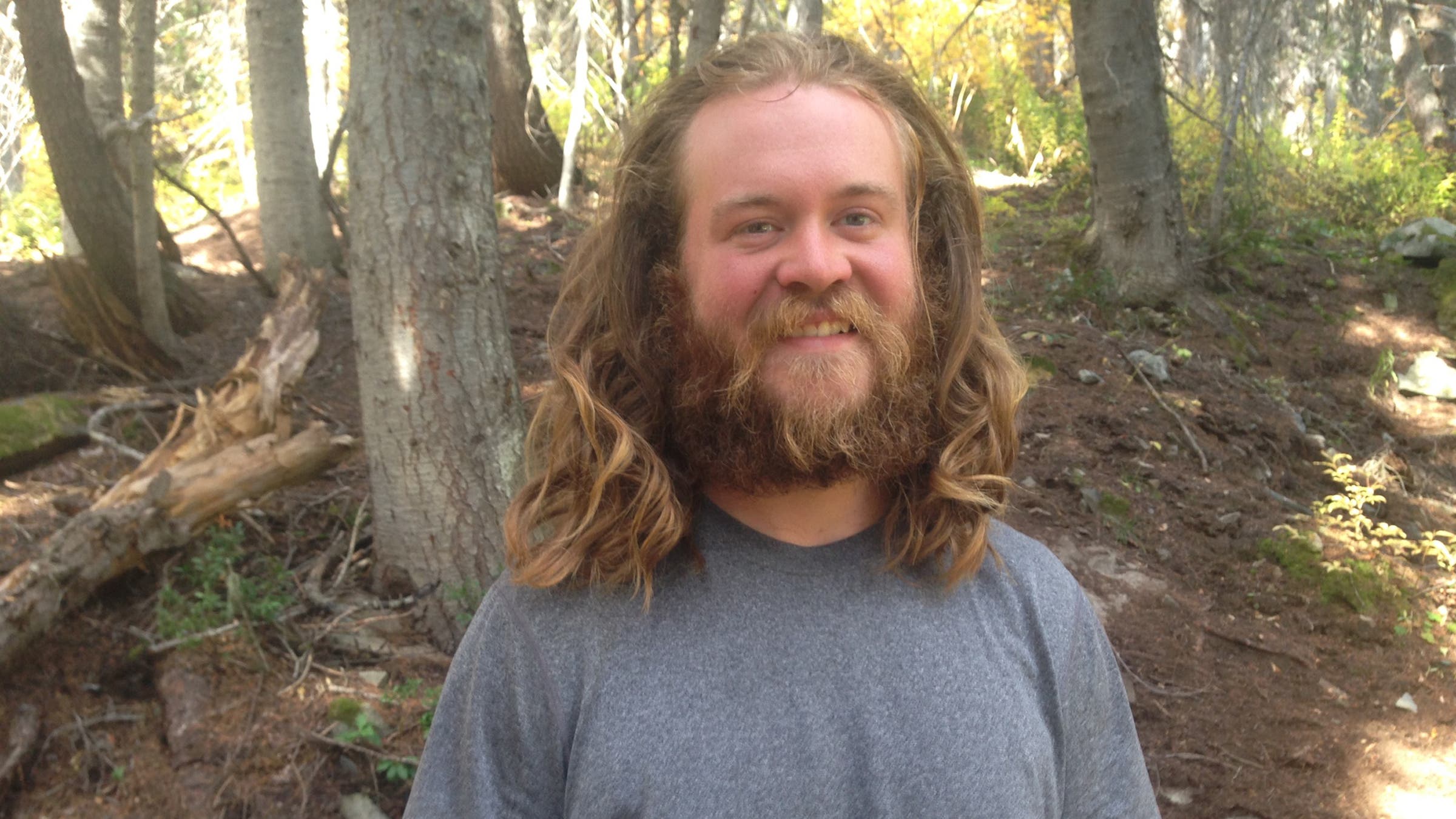 Peter King, 25
<p>Trail Name: SPF</p>
<p>Philadelphia, Pennsylvania</p>
<p>“Maybe the best thing you can do is to simplify everything down to the bare minimum. Reducing things to the necessities of only food, water, and shelter definitely clears your mind. I’ll return to the same life, but I hope it’ll change for the better in how I shape my attitude and treat others.”</p>