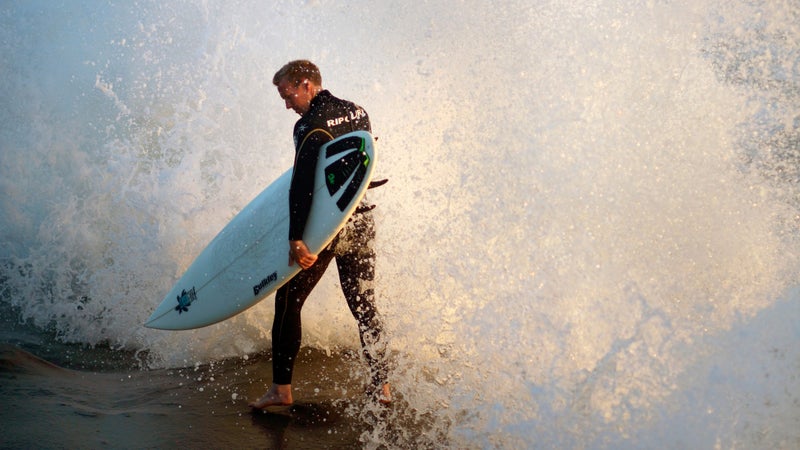 Breaker on Baja.