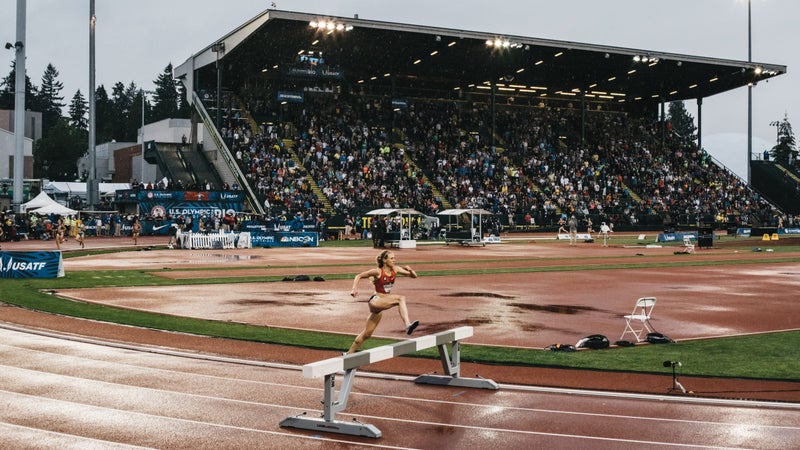 Women’s steeplechase.