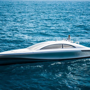 A yacht fit for Bond. James Bond.