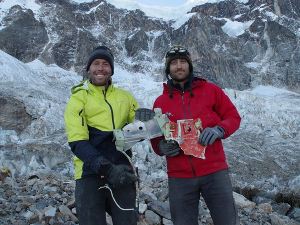 Futrell and Stoner with the black box.