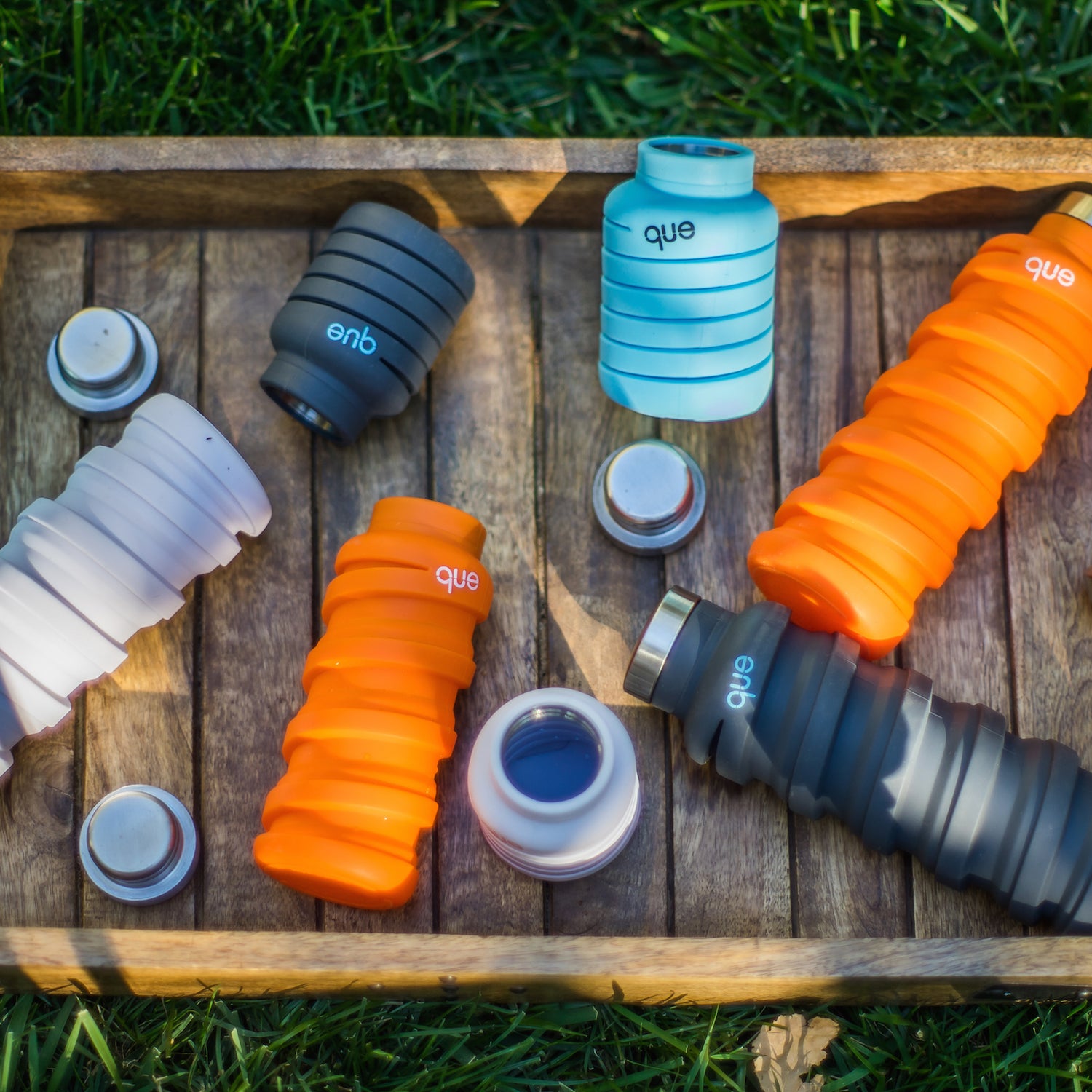 A collapsible bottle that doesn't suck.