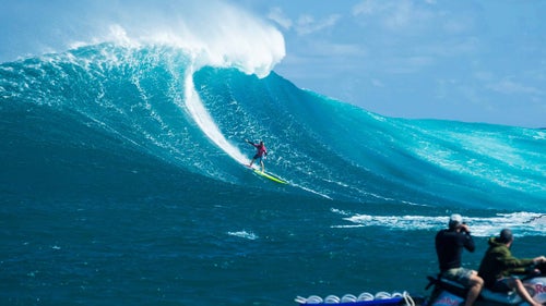 Paige Alms rode all the way into the channel, getting the highest score among the women during the prelims.