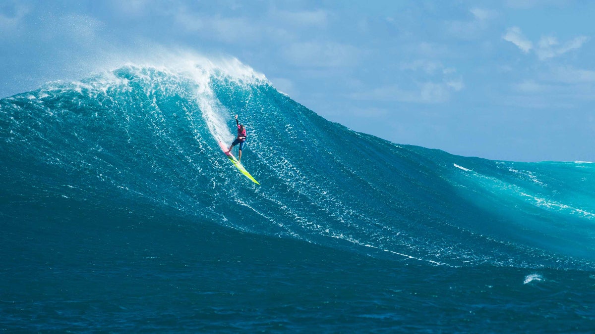 Inside the World Surf League’s First-Ever Big-Wave Competition for Women