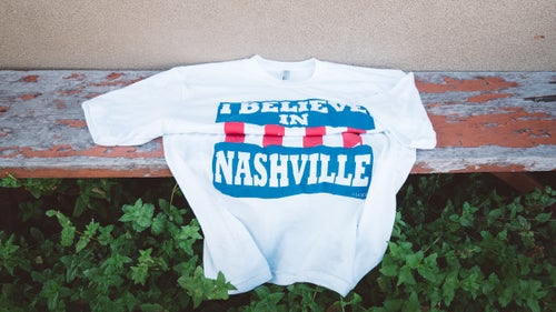 You might have seen these shirts on Ellen Degeneres, the Foo Fighters, and the Beach Boys. They were designed to build support for the city after a historic flood destroyed much of its downtown in 2010.