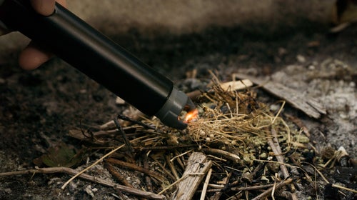 The only fire starter you'll ever need.