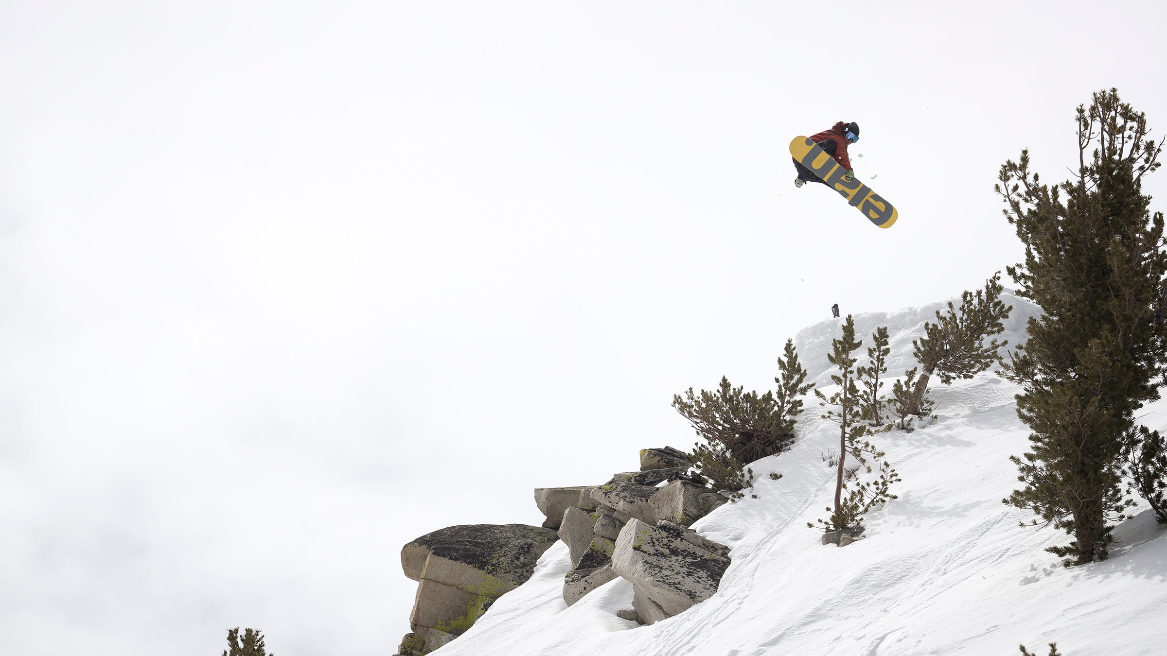 Gabe Taylor going big in Hemlocks.