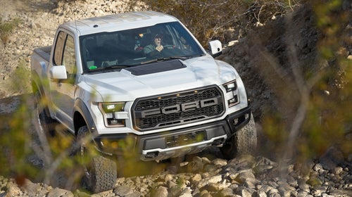 We drove the new Raptor through the Anza Borrego desert, in Southern California.