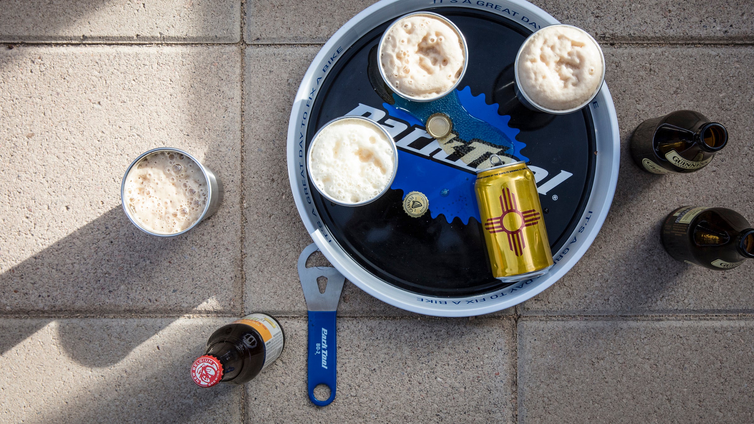 The Park Tool happy hour set.