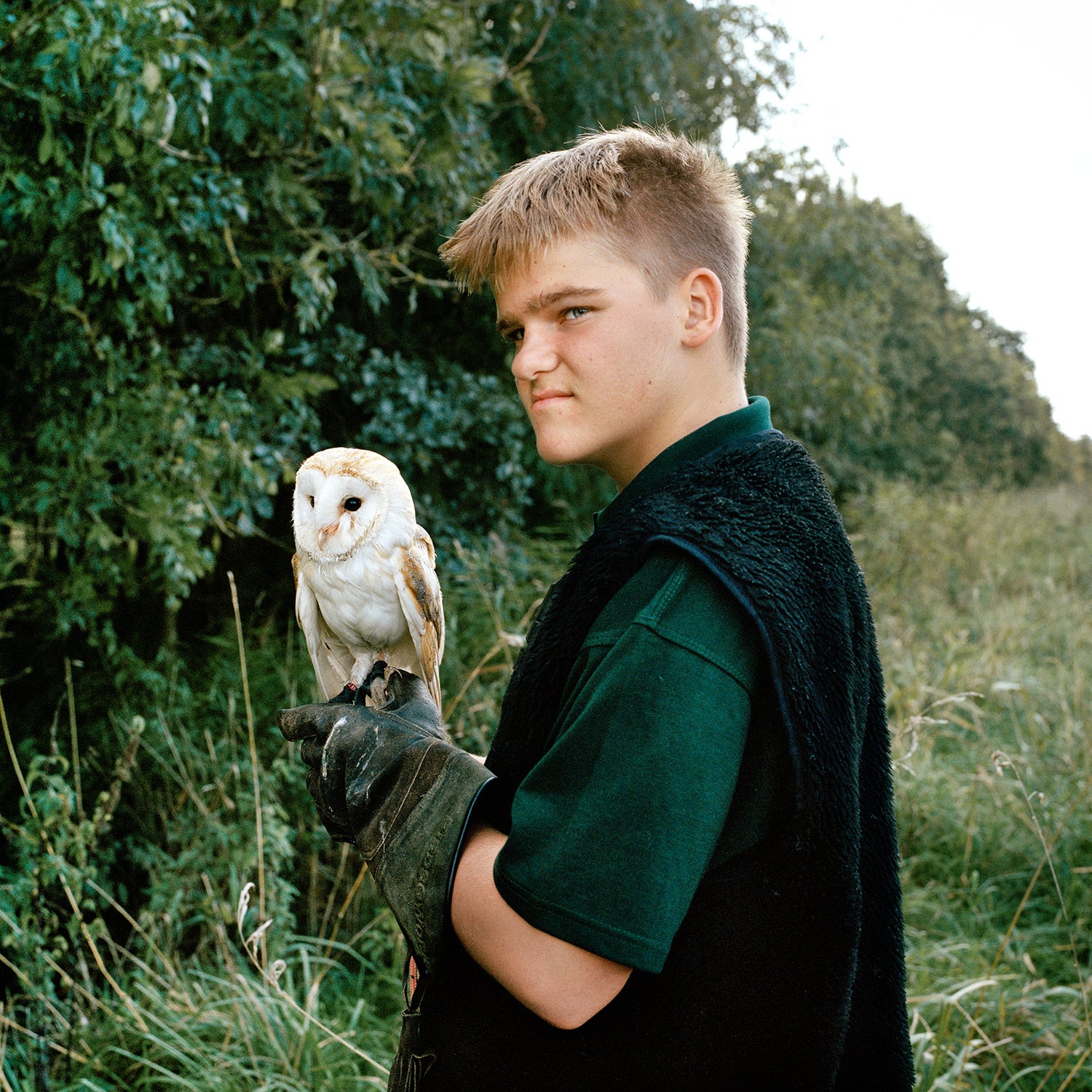 Many of the children own the birds they’re training, as Dave does his barn owl Tristan. Owls like these are common first birds to train as they have a reputation for being easy to get along with. Dave’s bond with the bird was palpable, and he was quick to call it one of his closest friends.