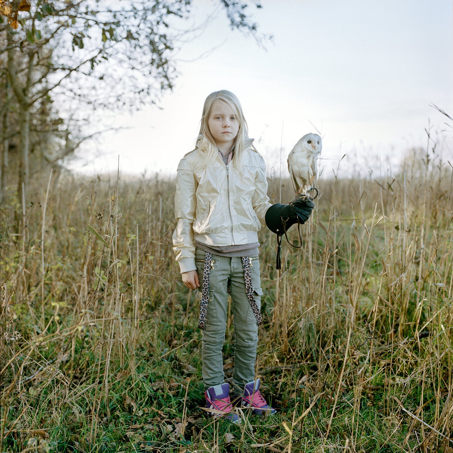 Falconry is a tradition that goes back to nearly 2000 B.C. In this image of Sheila holding a Barn Owl called Liam, I felt a sense of timelessness, a connection between men and animals going back a long time.