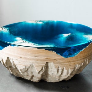 This coffee table is almost too beautiful to use.