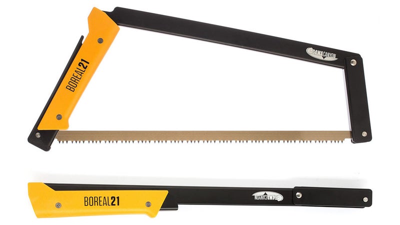 Live somewhere rural, or drive down seldom-used roads? Keeping a compact bow saw in your trunk will help you deal with occasional fallen branch blocking the roadway.