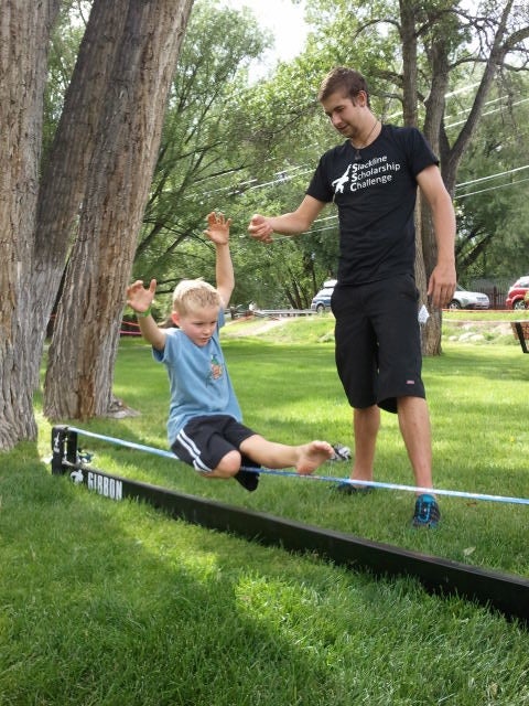Slacklining Tips for Both Kids and Beginners