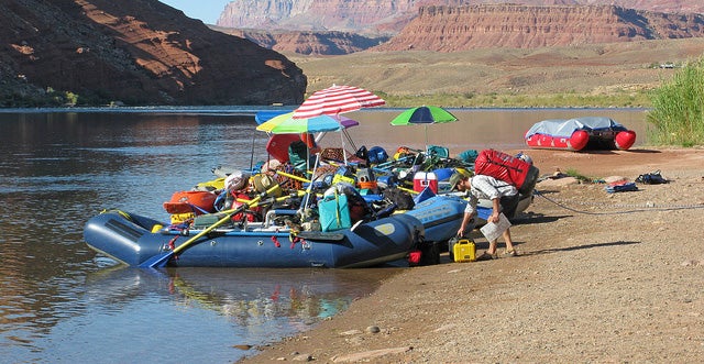 Lees Ferry is the only place within Glen Canyon where visitors can drive to the Colorado River in over 700 miles of Canyon Country, right up to the first "rapid" in the Grand Canyon. Here at the very start of the Grand Canyon, adventurous river runners launch their boats for trips down the canyon.  The launch ramp is a flurry of activity each day with rigging for both commercial and noncommercial river trips. In the morning, boaters meet with the Lees Ferry ranger for their pre-trip check in to get an early start to their first day on the river. NPS Photo by Michael Quinn.

Upstream to the Glen Canyon Dam, Fishermen enjoy world-class trout fishing. Backpackers finish their 4 or 5 day hike through the Paria Canyon Wilderness Area here. Day-hikers can explore the canyons and desert ridges.  Lees Ferry is the driest location in the canyon, averaging only 6.1” of yearly precipitation. 

Lees Ferry Campground: 54 designated sites. No hookups. Grills provided, no open fires. Quiet time 10pm-6am. Modern bathroom/comfort station, potable water available, launch ramp 2 miles. Gas and supply store at Marble Canyon, about 5 miles away. No reservations. $12 per site/per night.

Lees Ferry is 42 miles (61 km) from Page via Hwy 89 south and Hwy 89A west. It is 85 miles (125 km) from the North Rim of the Grand Canyon via Hwy 89A and Hwy 67. The Lees Ferry Junction and Park Entrance is just west of Navajo Bridge Interpretive Center. A paved road leads 5 miles (8 km) to the Ferry area. A National Park Service campground, ranger station, and public launch ramp are the only services available at Lees Ferry. There is a gas station, store, post office, motel and restaurant at Marble Canyon, next to the park entrance. More services are found west on Hwy 89A.

Learn more: http://www.nps.gov/glca/planyourvisit/lees-ferry.htm