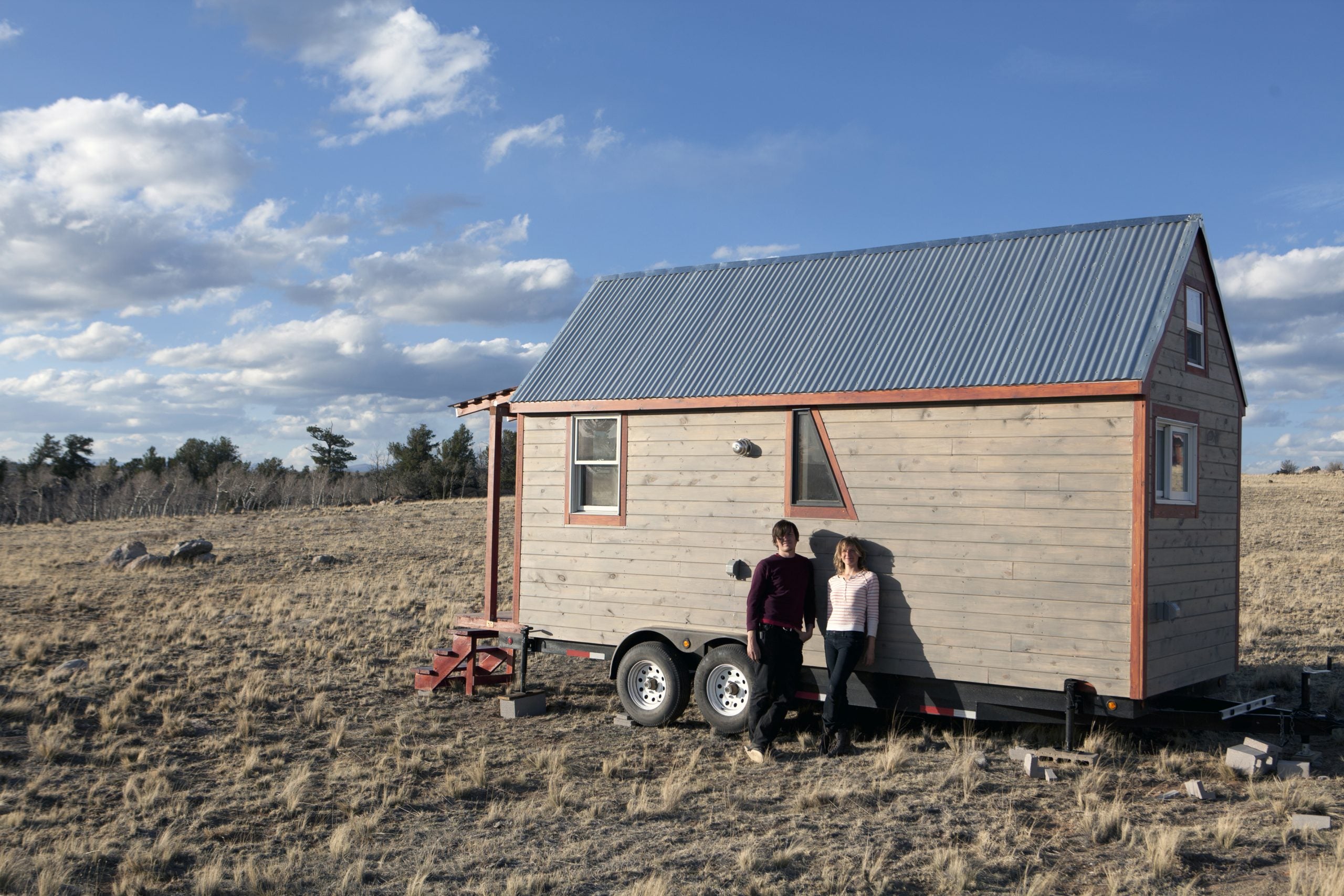 Christopher Smith and Merete Mueller are living large in a 133-square-ft.  home – The Denver Post