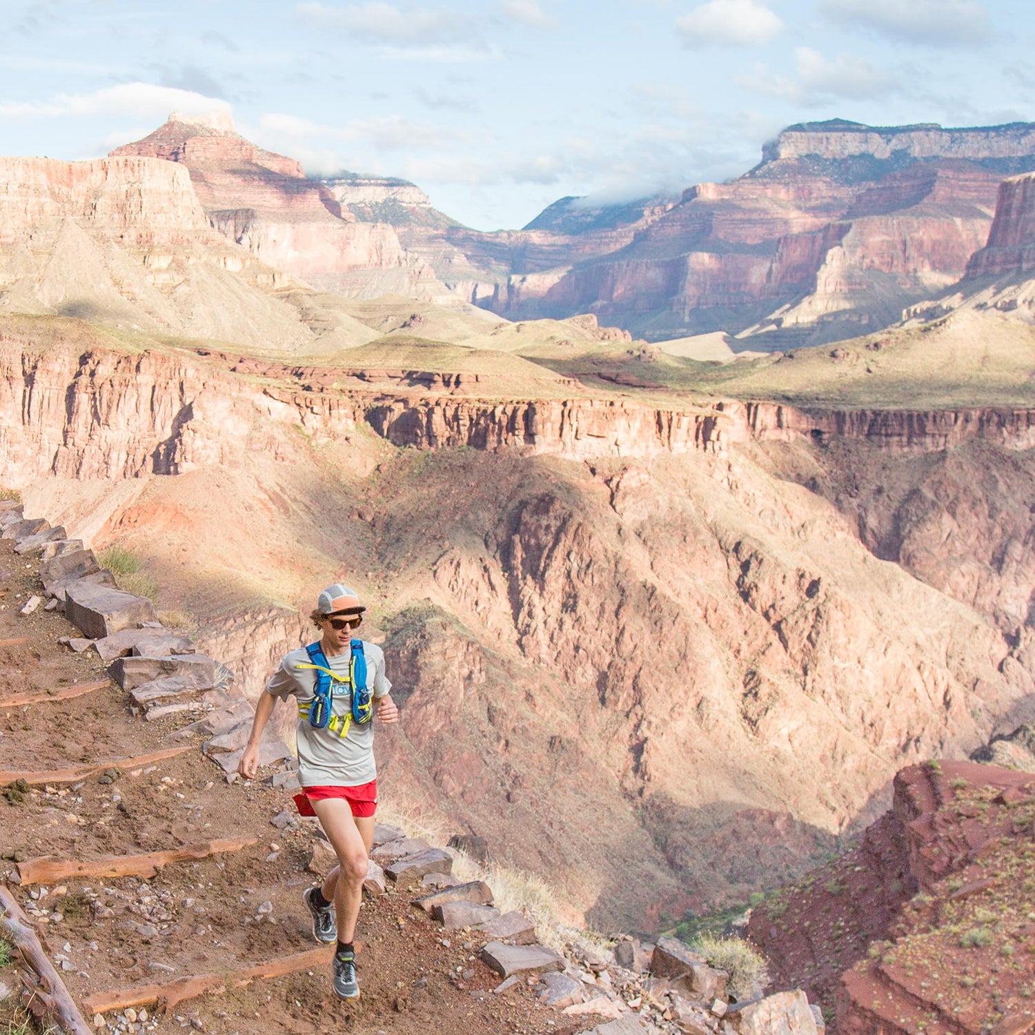 Ultrarunner Jim Walmsley crossed the Grand Canyon twice in just 5:55:20.