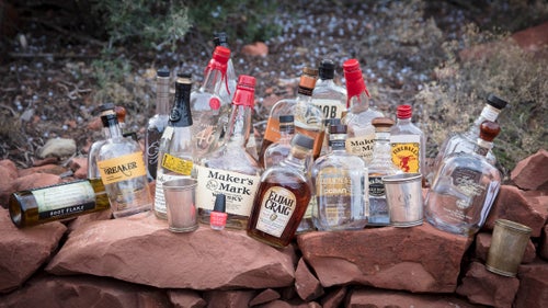 Alcohol consumed: 19 bottles of bourbon, two bottles of wine, two bottles of gin, one bottle of Fireball, and several six-packs of beer.