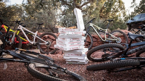 Most pizzas consumed on one sitting: 13
Cans of LaCroix and Refreshe sparkling water quaffed: 278