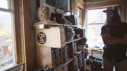 Books, gear, and art.