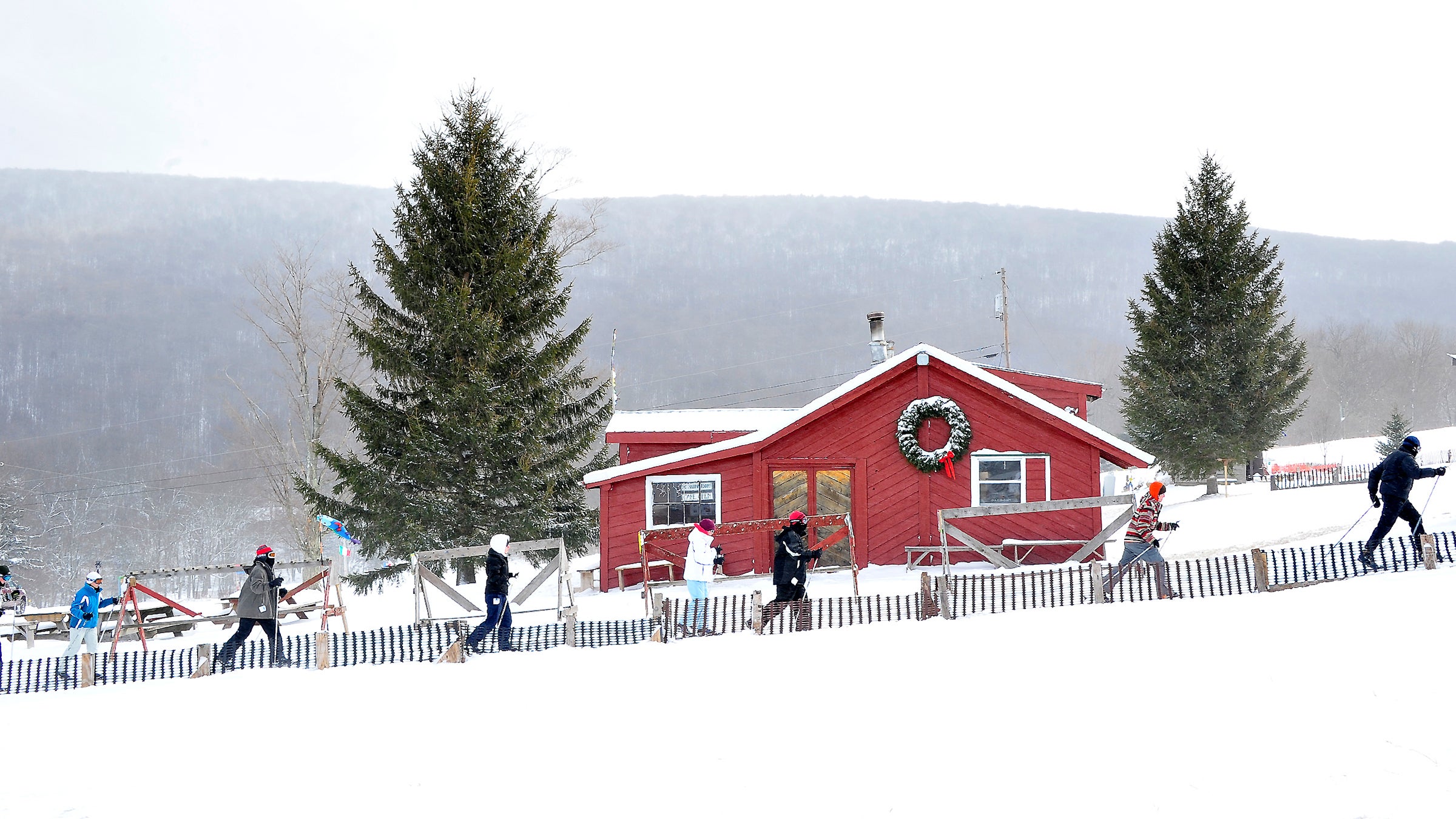 While we appreciate the high-speed, heated gondolas with Wi-Fi, there’s also a place in our hearts for skiing up the mountain.